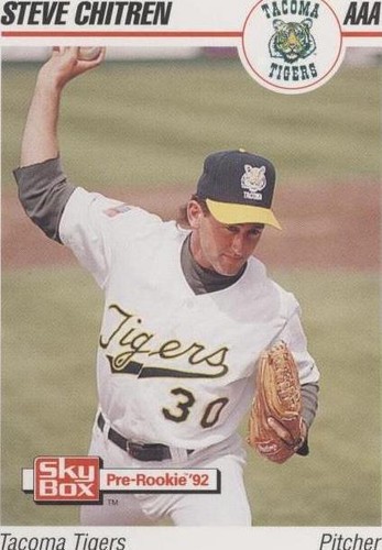 1992 SkyBox Pre-Rookie - Steve Chitren #238