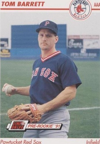 1991 Line Drive Pre-Rookie - Tom Barrett #352