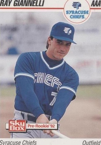 1992 SkyBox Pre-Rookie - Ray Giannelli #225