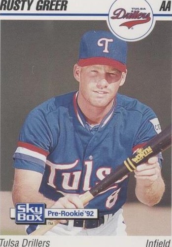 1992 SkyBox Pre-Rookie - Rusty Greer #267
