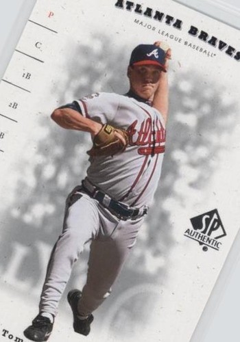 2001 SP Authentic - Tom Glavine #48