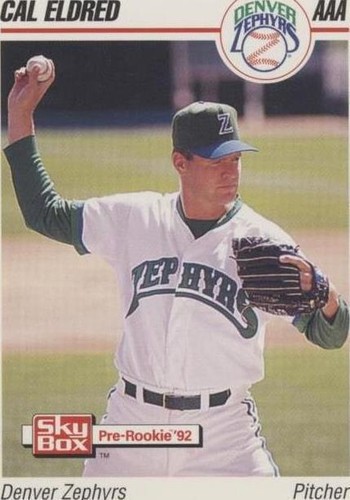 1992 SkyBox Pre-Rookie - Cal Eldred #61