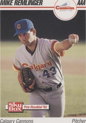 1992 SkyBox Pre-Rookie - Mike Remlinger #31