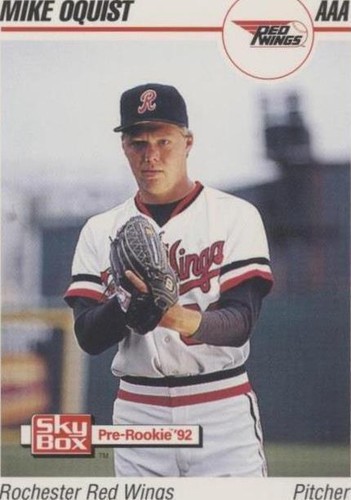 1992 SkyBox Pre-Rookie - Mike Oquist #210