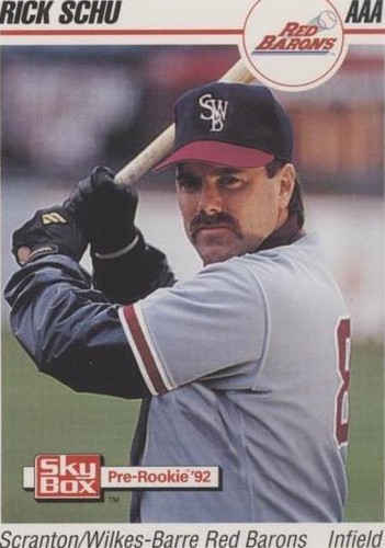 1992 SkyBox Pre-Rookie - Rick Schu #223