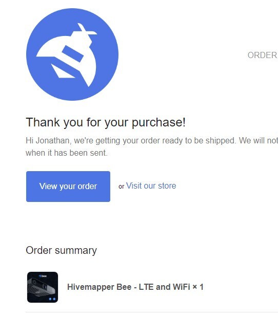 Hivemapper Bee Dashcam Wifi + LTE! -- PRE ORDER CONFIRMED