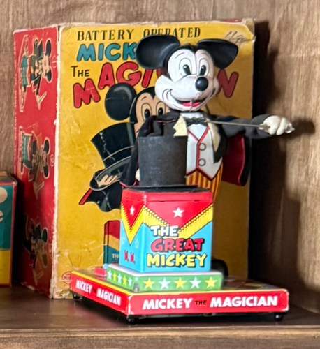 1950's Linemar Disney The Great Mickey Mouse the Magician