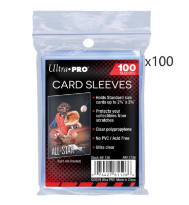 Ultra Pro Toploaders, Soft (Penny) Sleeves, Team Bags, Pick Your Quantity