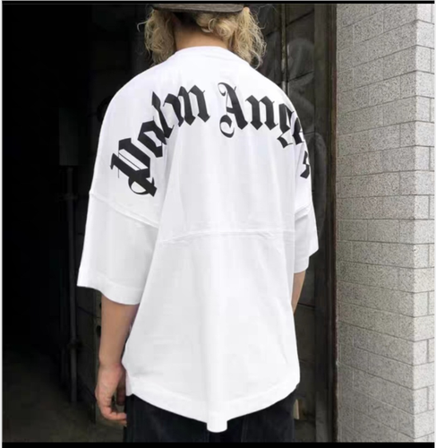 Men Palm Angels Oversize Bat Sleeve Hip hop T-shirt Women Fashion Top Shirts Neu
