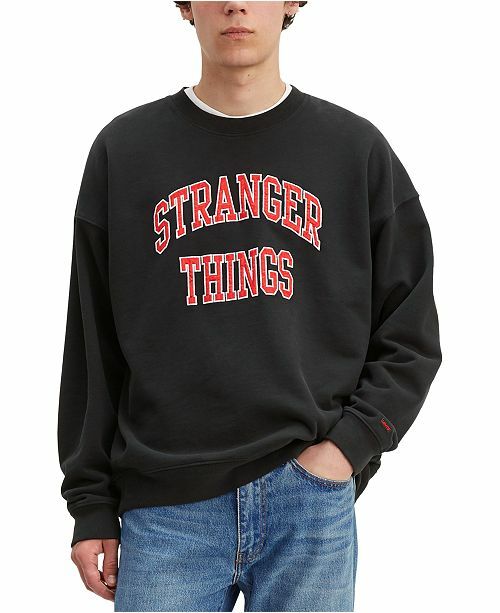 stranger things × Levi's classic sweat Levi's x 'Stranger Things' Capsule Collection: Where to Buy