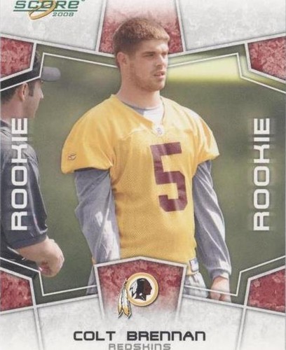 2008 Score Colt Brennan #418