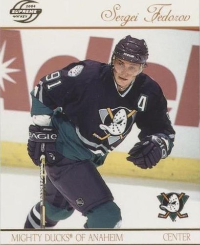 2003-04 Pacific Supreme - Sergei Fedorov #1