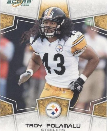 2008 Score Troy Polamalu #258