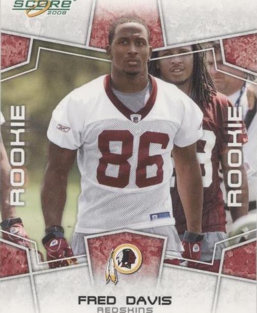 2008 Score Fred Davis #368