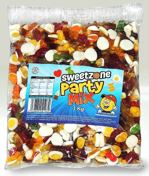 Party mix Sweetzone Kid Sweets Party Candy HALAL 1kg Pre-Packed Bag | eBay