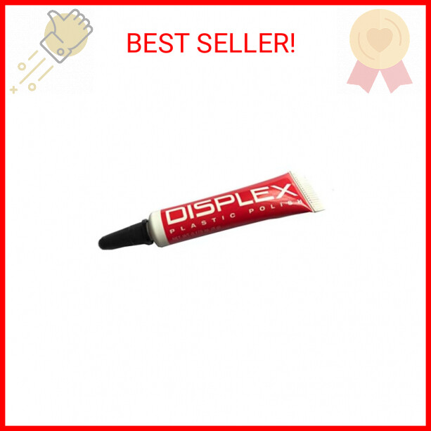 Displex Plastic Polish Revitalizer Scratch Remover for Cell Phone LCD Screens w/