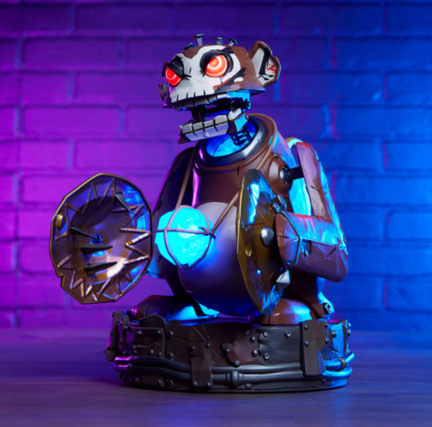 ゲームキャラクター POWDER'S WIND UP MONKEY leagueoflegends League of Legends LOL Arcane Powder Monkey Wind-Up Doll