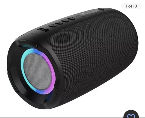 Zealot Bluetooth Portable Speaker, Loud-Bass Subwoofer