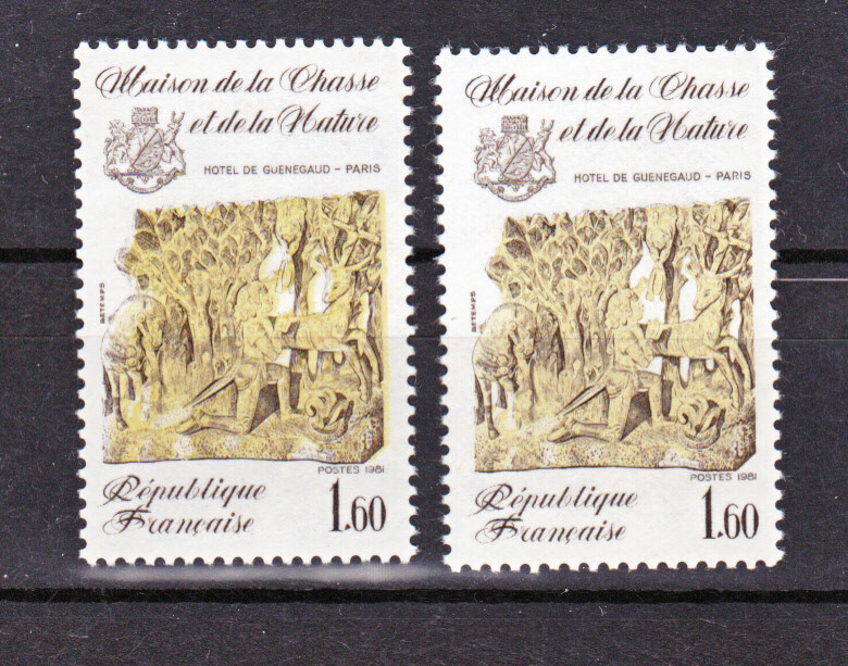 France 2171 VariÃ©TÃ© Jaune Pale  Et Vif Neuf** Tb Mnh