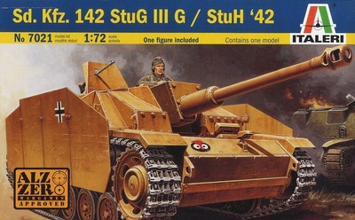 ITALERI 7020 TANK BLINDE Sd.Kfz.142 STUG IIIG/StuH 1942 WWII SCALE 1:72 NEUF