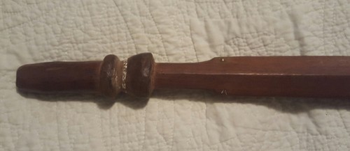 Wooden Samoan Carved War Club Pacific Island Polynesian Weapon