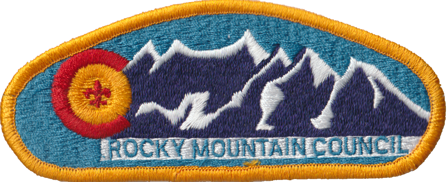 Rocky Mountain Council CO CSP Yellow Bdr (AR3826)
