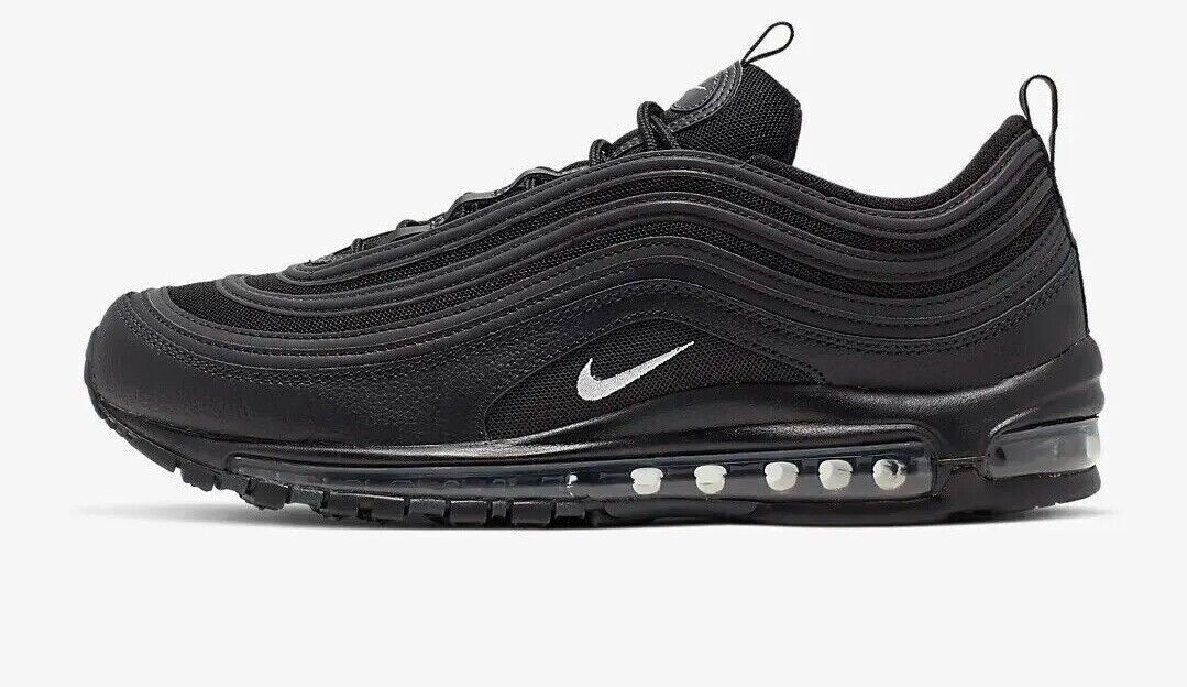 [921826-015] Черные махровые кроссовки Nike Air Max 97 *НОВИНКА*