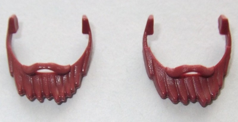 02412, Bart, Vollbart, SchrÃ¤G, Rotbraun