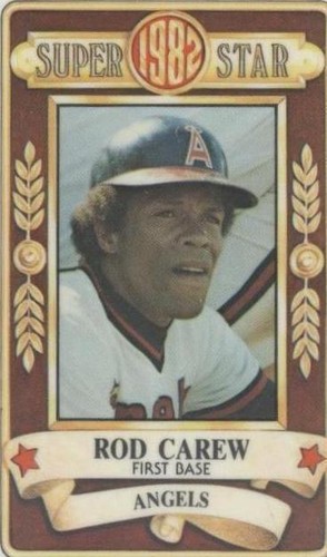 1982 Perma-Graphics/Topps Credit Cards - Rod Carew #150-SS8221
