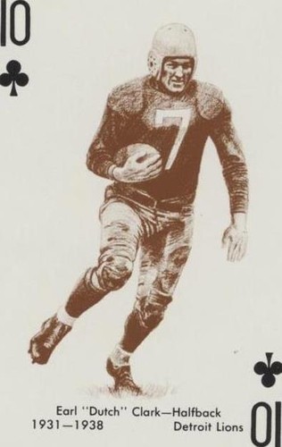 1963 Stancraft Playing Cards Dutch Clark #10C