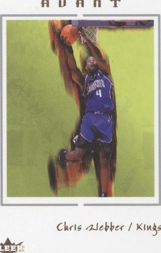 2003-04 Fleer Avant - Chris Webber #19