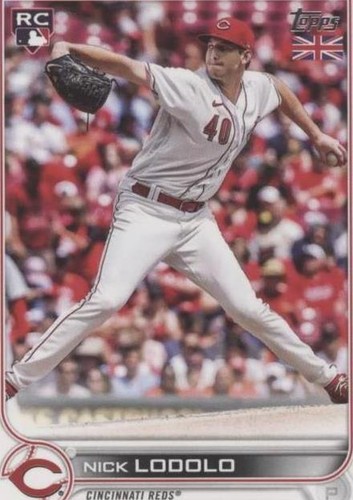 2022 Topps Japan Edition Nick Lodolo Jade Green Rookie RC #/75