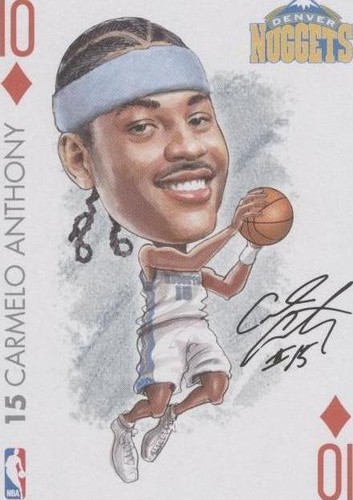 2004-05 All Pro Deal Playing Cards - Carmelo Anthony #10D