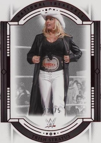 2024 Panini National Treasures WWE - Trish Stratus #69
