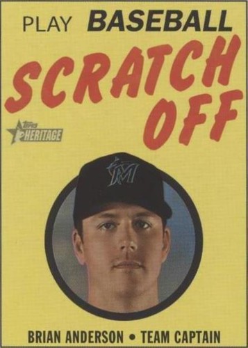2020 Topps Heritage - Brian Anderson #14