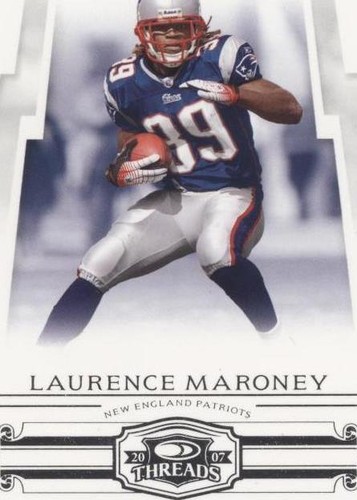 2007 Donruss Threads Laurence Maroney #102