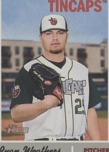 2019 Topps Heritage Minor League Edition - Ryan Weathers #149