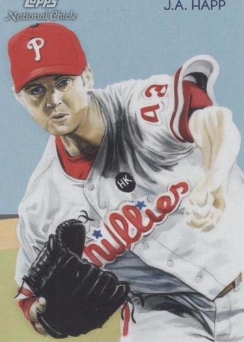 2010 Topps National Chicle - J.A. Happ #21