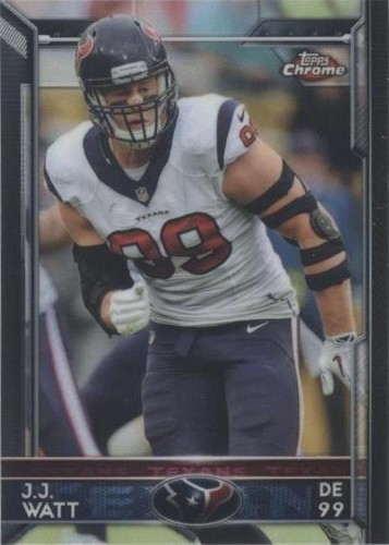 2015 Topps Chrome Mini J.J. Watt #75