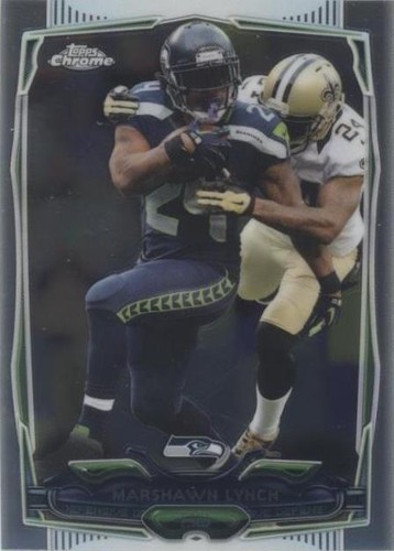 2014 Topps Chrome Mini Marshawn Lynch #61