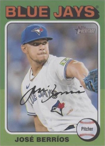 2024 Topps Heritage Mini - José Berríos #468