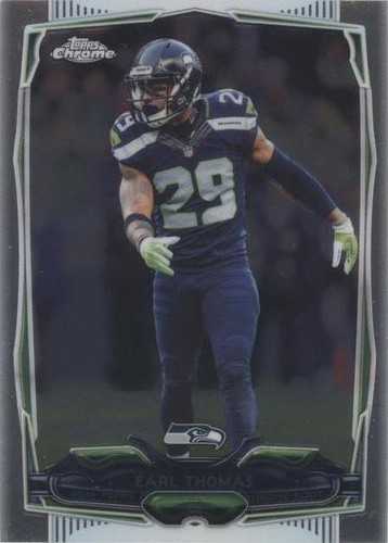 2014 Topps Chrome Mini Earl Thomas III #95