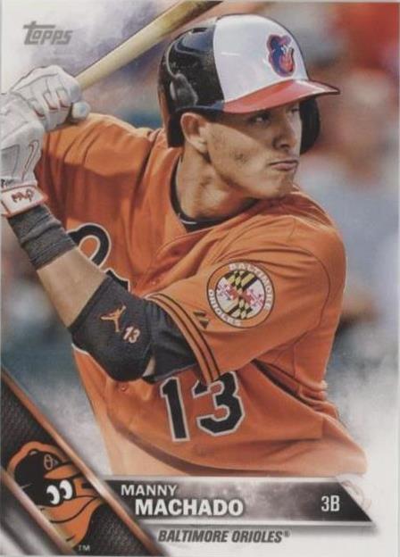 2016 Topps Mini - Manny Machado #175