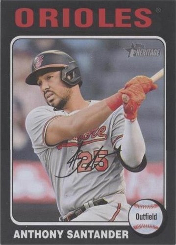 2024 Topps Heritage Mini - Anthony Santander #9