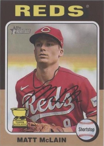 2024 Topps Heritage Mini - Matt McLain #279