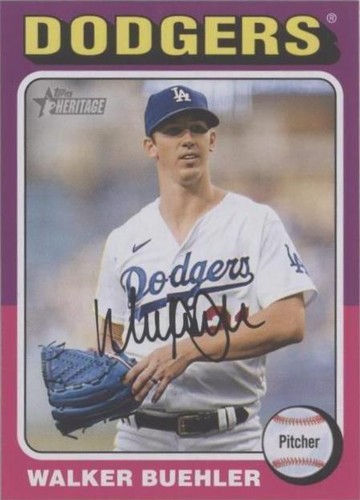 2024 Topps Heritage Mini - Walker Buehler #363