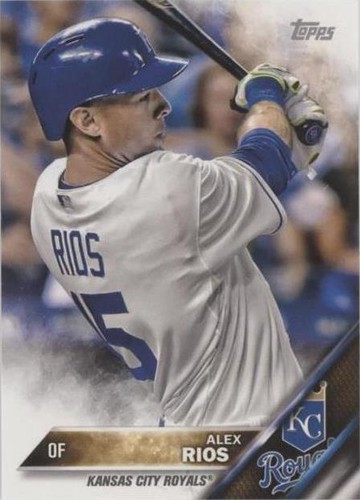 2016 Topps Mini - Alex Rios #501