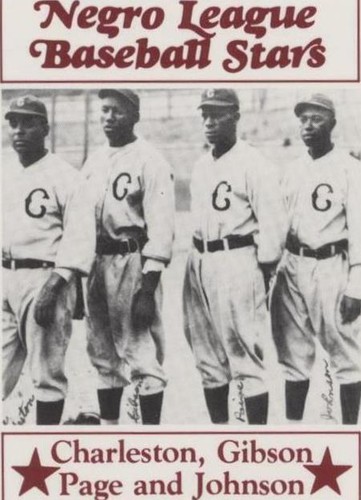 OSCAR CHARLESTON, 1896-1954 ~ Negro Baseball Leagues playing card:  king/diamonds