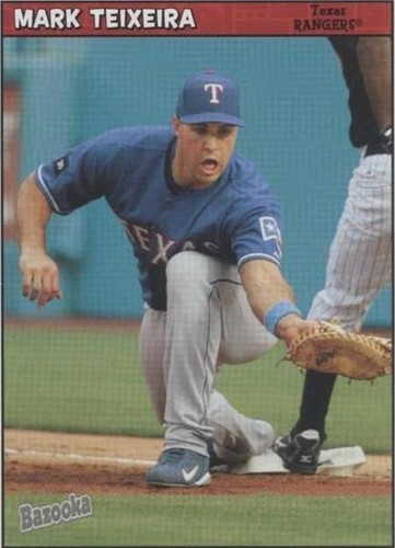 2006 Topps Bazooka - Mark Teixeira #78