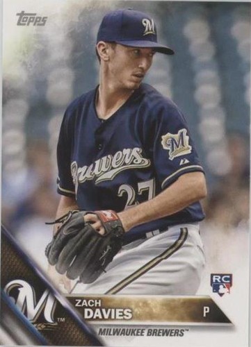 2016 Topps Mini - Zach Davies #581